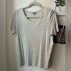 COS Light Gray Short Sleeve Women's Tee